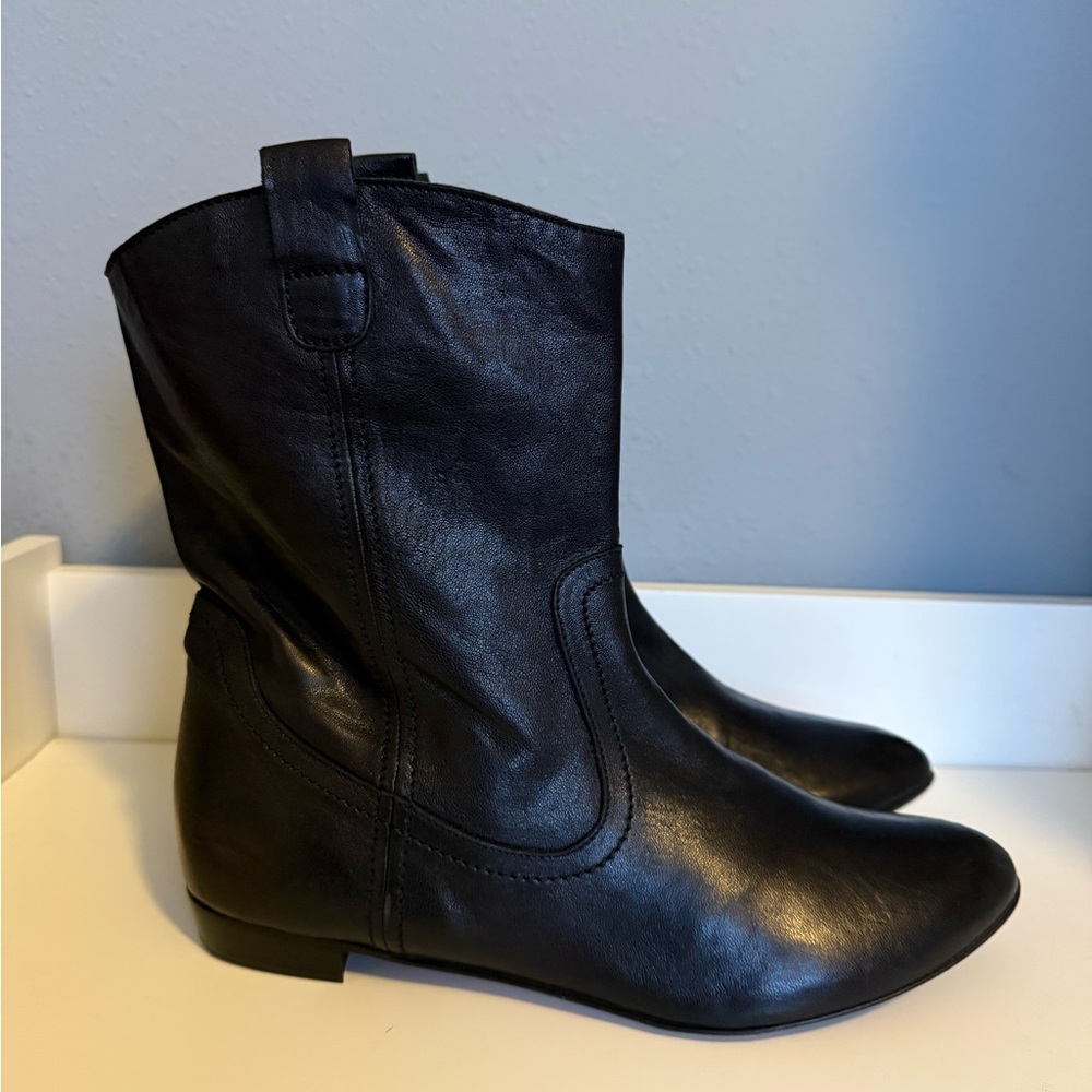 Vero Cuoio Black Leather Women's Boots